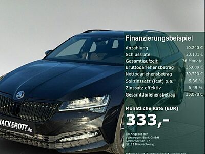 Skoda Superb 2.0 TSI 140kW DSG SPORTLINE COMBI 5 Türen