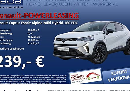 Renault Captur Mild Hybrid 160 EDC Esprit Alpine 5 Türen