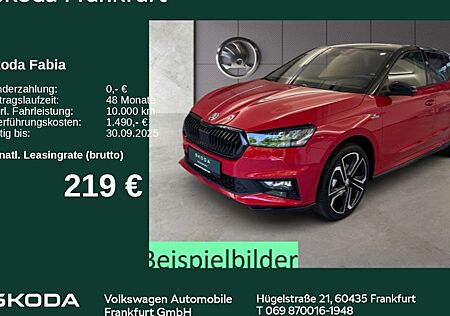 Skoda Fabia 1.0l TSI 85kW DSG Monte Carlo 5 Türen