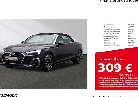 Audi A5 45 TFSI S tronic quattro Cabr. S line 2 Türen