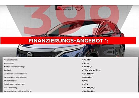 Nissan Ariya 87kWh Vorderradantrieb 178kW Evolve Pack 5 Türen