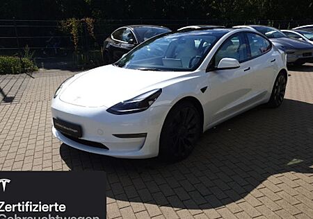 Tesla Model 3 Allradantrieb mit Dualmotor Performance 4 Türen