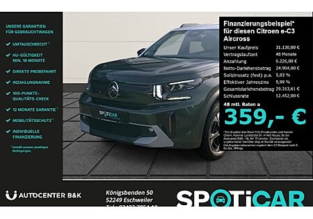 Citroën e-C3 Aircross Elektromotor 113 Standard-Range MAX 5 Türen