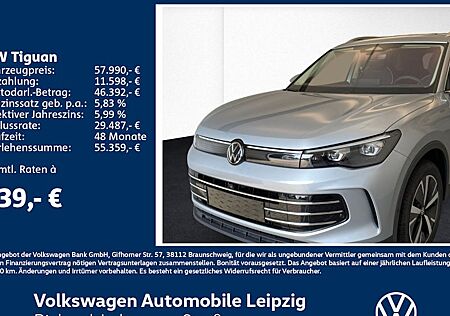 VW Tiguan 2.0 TDI SCR 142kW DSG 4MOTION Elegance 5 Türen