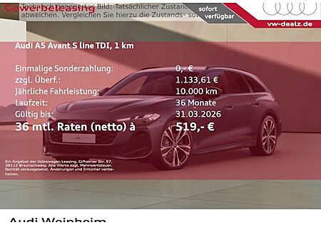 Audi A5 TDI 150 kW S tronic quattro Avant 5 Türen