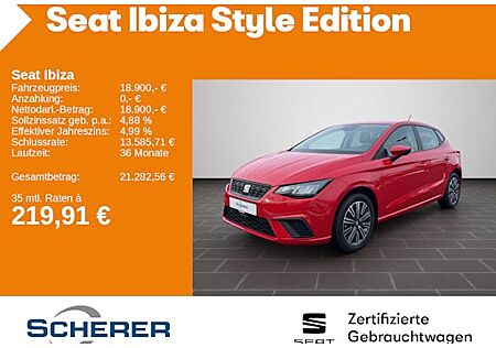 Seat Ibiza 1.0 TSI 85kW Style Edition 5 Türen
