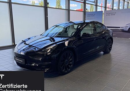 Tesla Model 3 Allradantrieb mit Dualmotor Performance 4 Türen