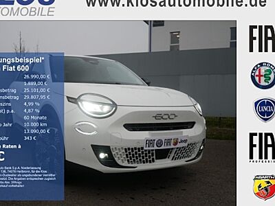 Fiat 600 1.2 Hybrid T3 81 kW DCT La Prima 5 Türen