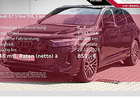 Audi Q7 TDI 210 kW quattro tiptronic S line 5 Türen