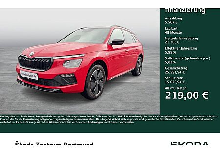 Skoda Kamiq 1.0 TSI 85kW DSG Monte Carlo 5 Türen