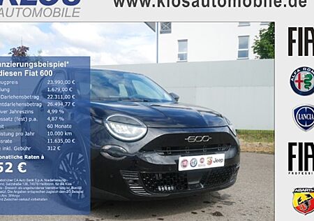 Fiat 600 1.2 Hybrid T3 81 kW DCT 5 Türen