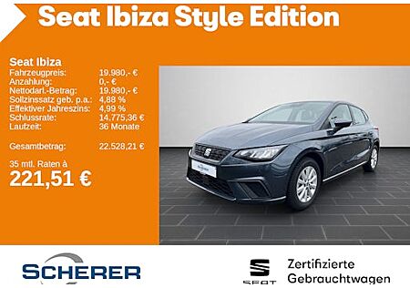 Seat Ibiza 1.0 TSI 85kW Style Edition DSG 5 Türen