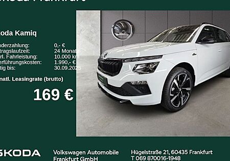 Skoda Kamiq 1.0 TSI 70kW Monte Carlo 5 Türen