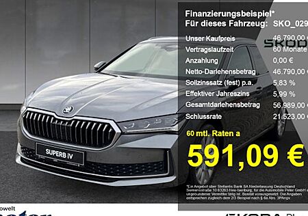 Skoda Superb 1.5 TSI iV DSG Selection Combi 5 Türen