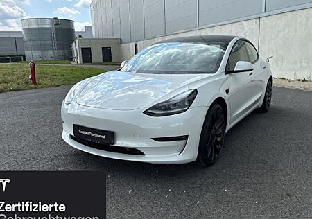 Tesla Model 3 Allradantrieb mit Dualmotor Performance 4 Türen