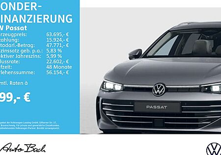 VW Passat 2.0 TDI SCR DSG Elegance 5 Türen