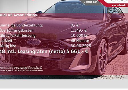 Audi A5 TDI 150 kW S tronic edition one Avant 5 Türen