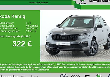 Skoda Kamiq 1.0 TSI 85kW DSG Monte Carlo 5 Türen