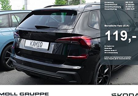 Skoda Kamiq 1.0 TSI 85kW DSG Monte Carlo 5 Türen