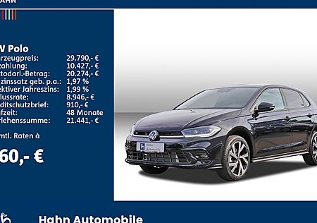 VW Polo 1.0 TSI 85kW DSG R-Line 5 Türen