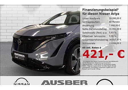Nissan Ariya 87kWh e-4ORCE Allrad 225kW Evolve Pack 5 Türen