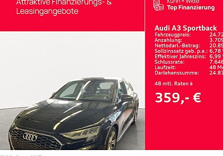 Audi A3 35 TFSI S tronic S line Sportback 5 Türen