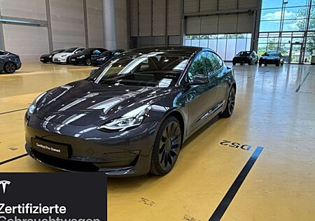 Tesla Model 3 Allradantrieb mit Dualmotor Performance 4 Türen
