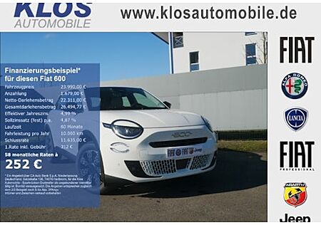 Fiat 600 1.2 Hybrid T3 81 kW DCT ICON 5 Türen