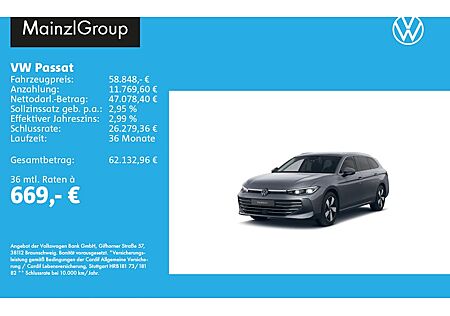 VW Passat 2.0 TDI SCR DSG Business 5 Türen
