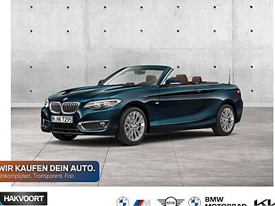BMW 2er 220i Cabrio Luxury Line 2 Türen