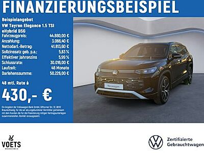 VW Tayron 1.5 eHybrid OPF 110kW DSG Elegance 5 Türen