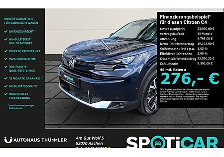 Citroën C4 Hybrid 145 MAX ë-DCS6 5 Türen