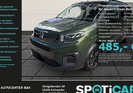 Citroën Berlingo BlueHDi 130 S&S EAT8 M MAX 5 Türen