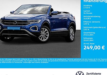 VW T-Roc Cabriolet 1.5 TSI OPF Style 2 Türen