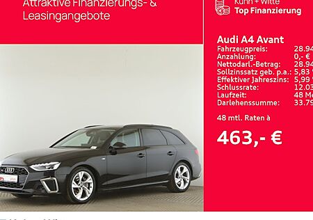 Audi A4 40 TDI S tr. quattro S line Avant 5 Türen