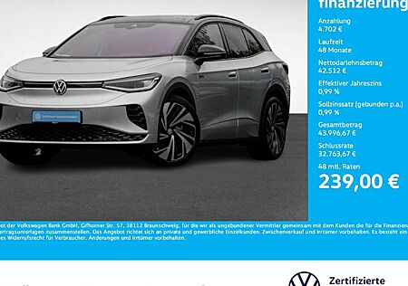 VW ID.4 79 kWh 4MOTION GTX mit Infotainm.P. 5 Türen