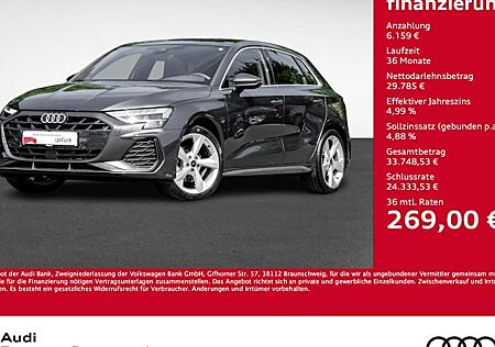 Audi A3 35 TDI S tronic S line Sportback 5 Türen