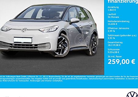 VW ID.3 Pro Performance 58 kWh 150 kW Pro Life 5 Türen