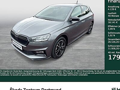 Skoda Fabia 1.0l TSI 85kW DSG Monte Carlo 5 Türen