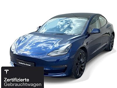 Tesla Model 3 Allradantrieb mit Dualmotor Performance 4 Türen