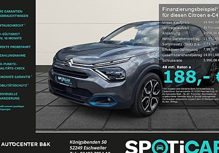 Citroën E-C4 Elektromotor 136 SHINE 5 Türen