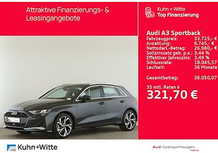 Audi A3 30 TFSI S tronic advanced Sportback 5 Türen
