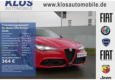 Alfa Romeo Giulia 2.0 Turbo 16V 206kW AT8-Q4 Competizione 4 Türen