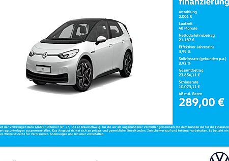VW ID.3 Pro Performance 58 kWh 150 kW Pro 5 Türen