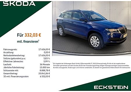 Skoda Karoq 1.0l TSI ACTIVE 5 Türen
