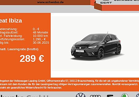 Seat Ibiza 1.0 TSI 85kW FR Black Edition DSG 5 Türen