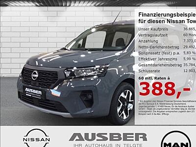 Nissan Townstar DIG-T 130 Tekna Automatik L2 5 Türen