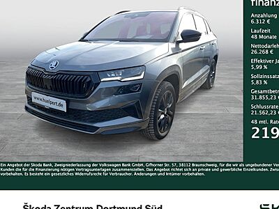 Skoda Karoq 2.0l TSI DSG 4x4 Sportline 5 Türen