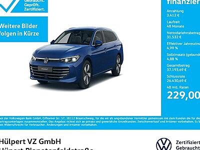 VW Passat 2.0 TDI SCR DSG Elegance 5 Türen