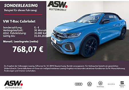 VW T-Roc Cabriolet 1.5 TSI OPF DSG R-Line 2 Türen